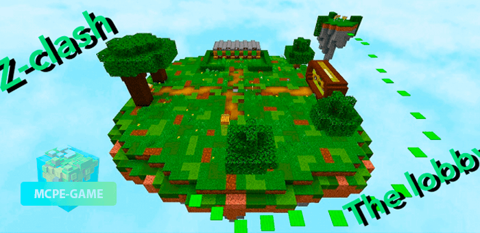 Infinity Battle Zombie Map for Minecraft PE