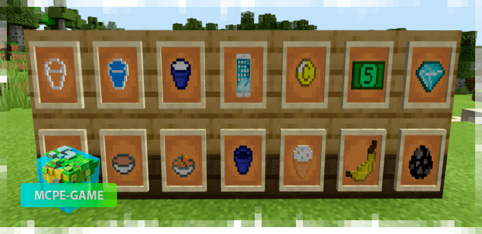 New City Life texture pack items for Minecraft PE