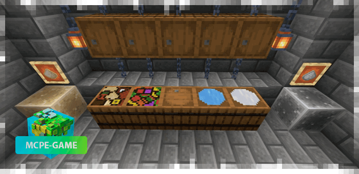 New blocks and items from More Food mod