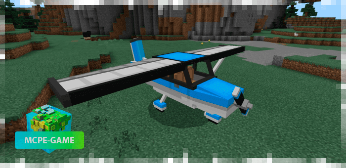 A small plane from PlaneCraft