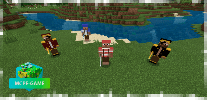 Pirates in Minecraft PE