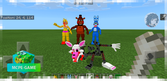 FNAF 2 in Minecraft PE