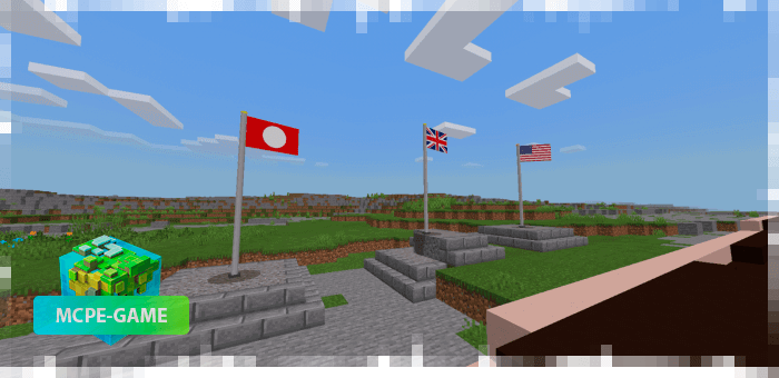 Military paraphernalia in Minecraft PE