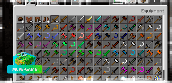New items from the Cave Enhancements mod on Minecraft PE
