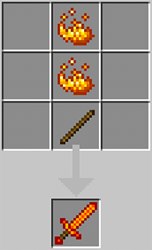 Sword of fire powder