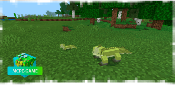 Iguanas from the World Animals mod