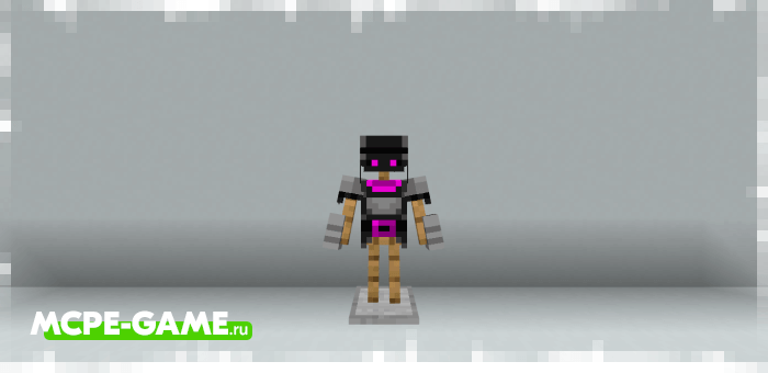 New Armor from the updated version of the Minecraft Dungeons Armor mod for Minecraft Bedrock Edition
