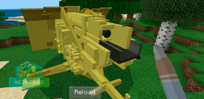 minecraft pe gun mod ios