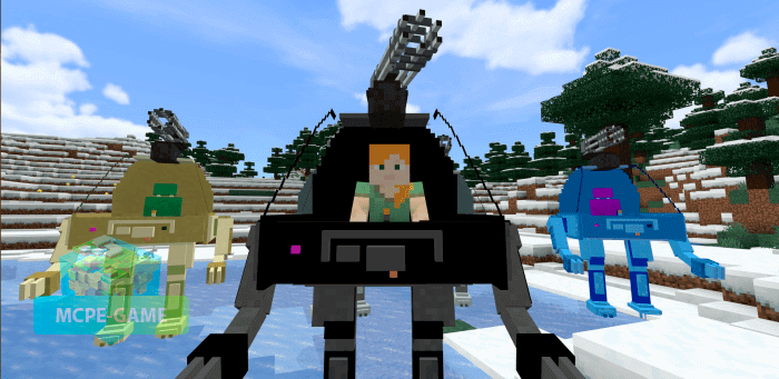 Minecraft Mechs And Jetpacks Addon Download Review Mcpe Game