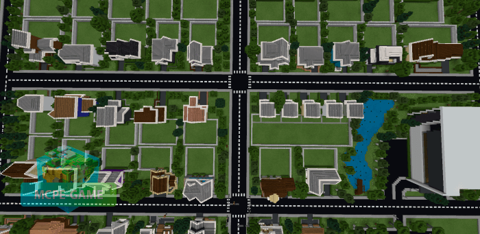 minecraft city neighborhood map for 1.12.2