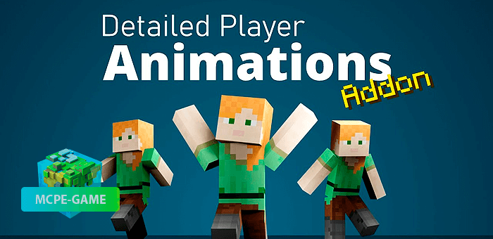 Player Animation Addon MCPE for Android - Download