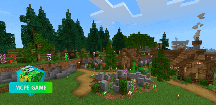 minecraft medieval town