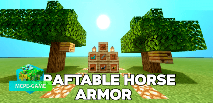 Minecraft Craftable Horse Armor Add On Download Review Mcpe Game