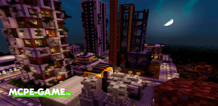 minecraft apocalypse city map mcworld