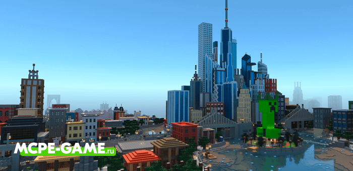 map of new york city minecraft