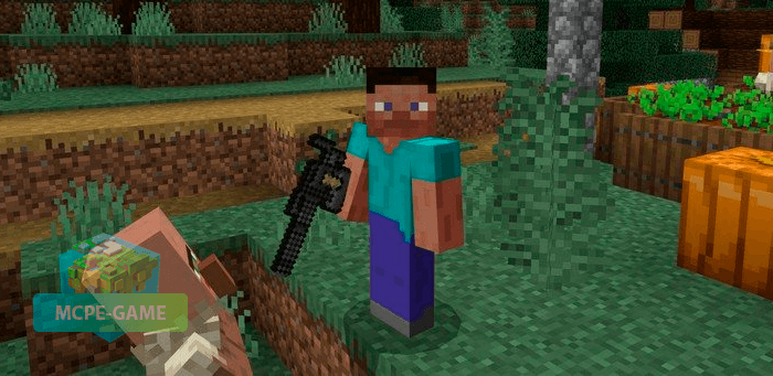 Actual Guns in Minecraft PE