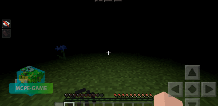 Strong darkness mod in Minecraft PE