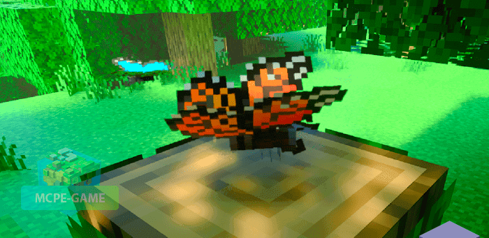 Скачать мод на бабочек для Minecraft PE для Андроид и iOS