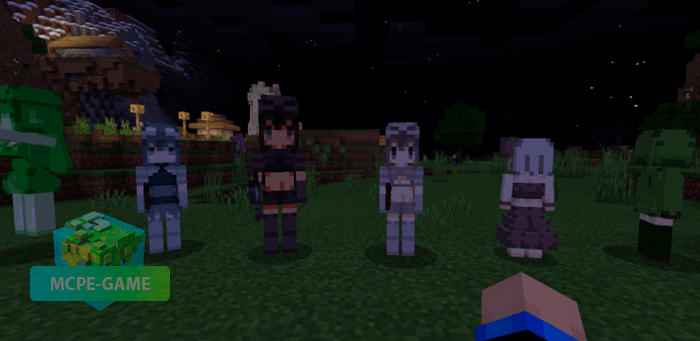New Girl Mobs in Minecraft PE