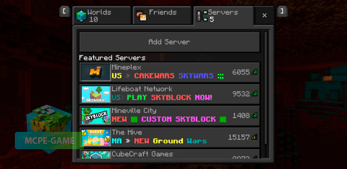 Dark Interface for Minecraft PE