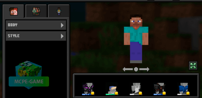 Dark Interface for Minecraft PE