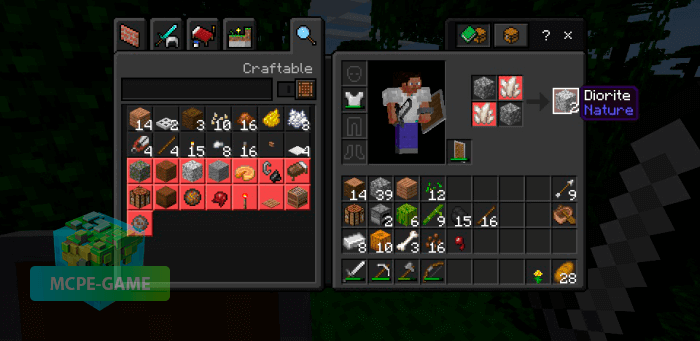 Dark Interface for Minecraft PE