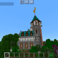 Скачать карту Fantasy Castle для Minecraft PE