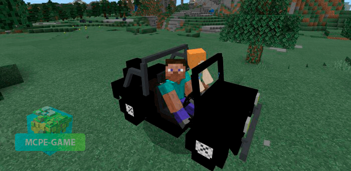 Jeep Mod for Minecraft PE