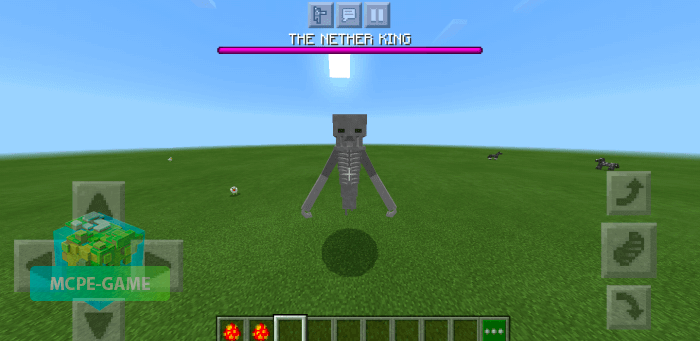 Netherking from the Mob Kings mod for Minecraft PE