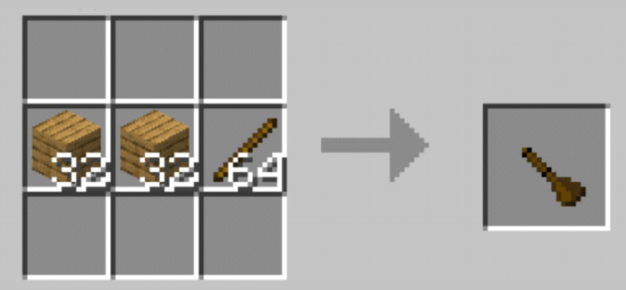 Musket Crafting in Minecraft PE