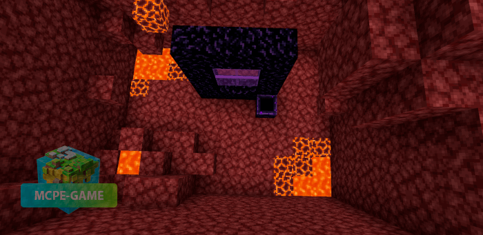 Find Nether button map for Minecraft PE