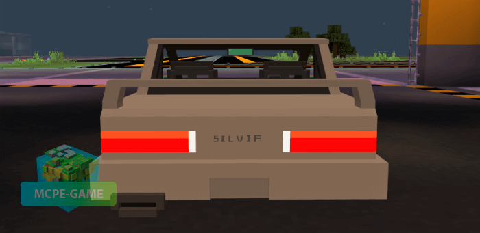 Nissan Silvia S13 для Майнкрафт ПЕ