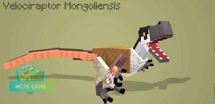 Velociraptor in Minecraft PE