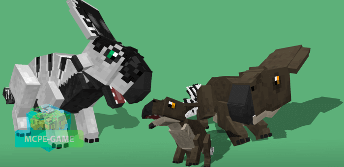 Protoceratops in Minecraft PE