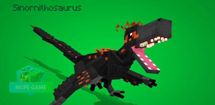 Synornithosaurus in Minecraft PE