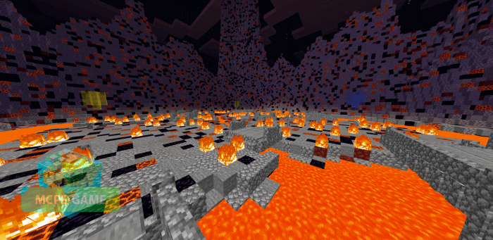 Volcano Lord mod for Minecraft PE