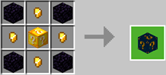 Recipe for Astral Lucky Block Crafting