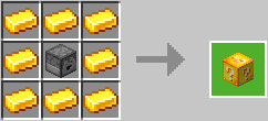 Recipe for Astral Lucky Block Crafting