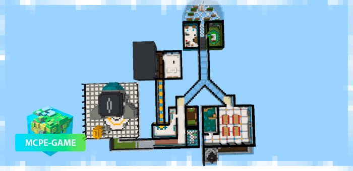 Map Mira HQ from Among Us on Minecraft PE