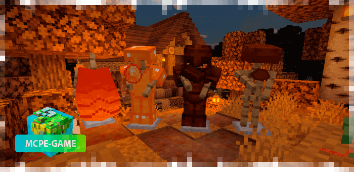 Armor from Autumn Texturepack on Minecraft PE