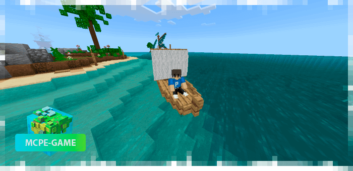 Boats Addon - Mod for wooden ships with sails