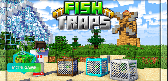 Fish Traps — Мод на автоматические рыбные садки