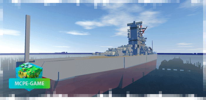 Линкор "Ямато" — Мод на огромный военный корабль