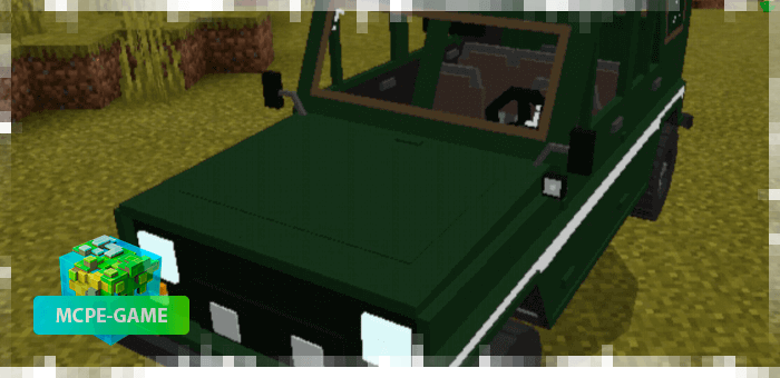 UAZ from PUBG on Minecraft PE