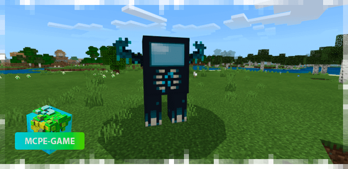 New pets from the Among Us mod for Minecraft PE