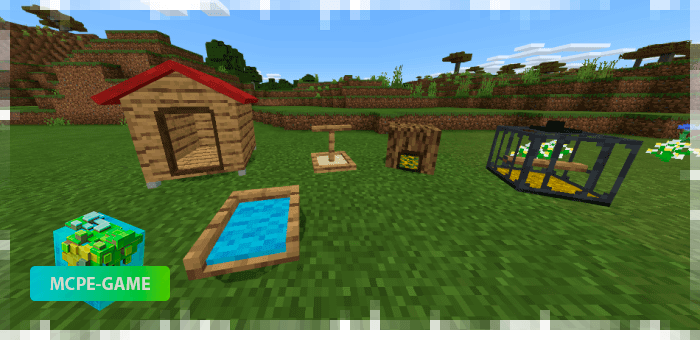 Minecraft Domestcpets Add On, How To Make A Dog Bed In Minecraft No Mods