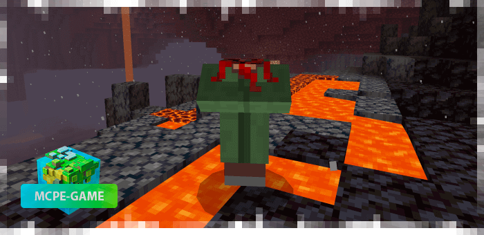 Headless Inhabitant from the Halloween mod on Minecraft PE