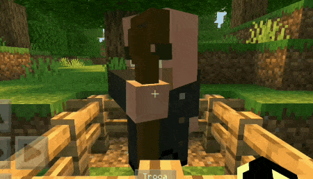 Hat Merchant from the ManyHats mod for Minecraft PE