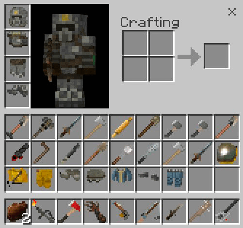 New items from the FalloutCrafter apocalypse mod 