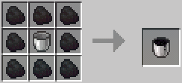 Coal fuel for the base jetpack